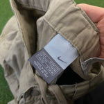 00s Nike Cargo Trousers Joggers Brown Small