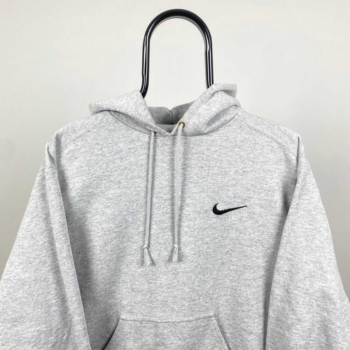 90s Nike Hoodie Grey Small