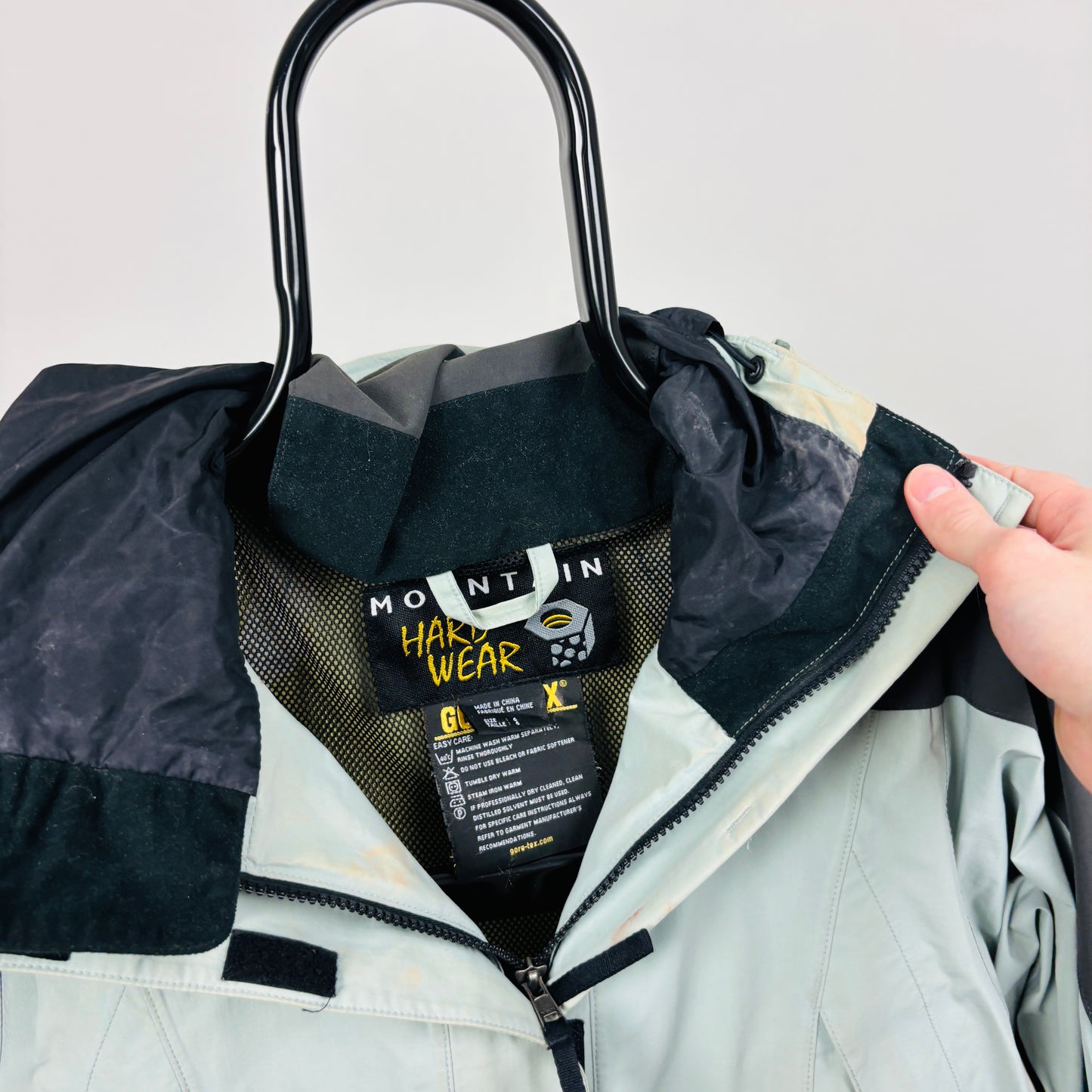 00s Mountain Hardware Gore-Tex Jacket Blue Small