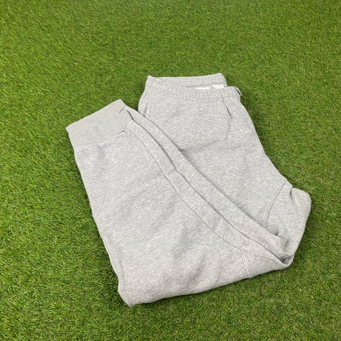 00s Nike Cotton Joggers Grey Large