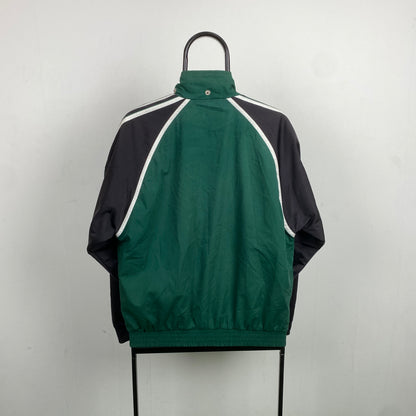 90s Adidas Windbreaker Jacket Green Small