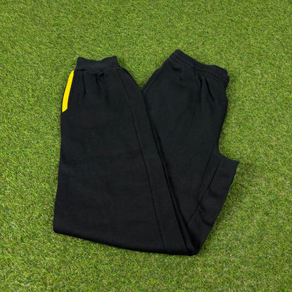 90s Adidas Cotton Joggers Black XS