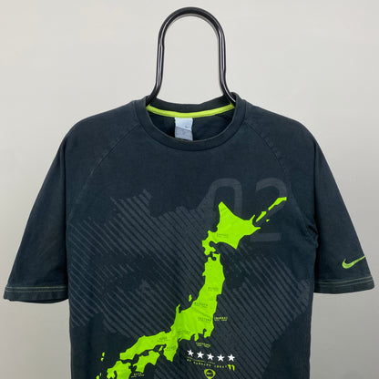 2002 Nike Japan World Cup Brazil T-Shirt Black Medium