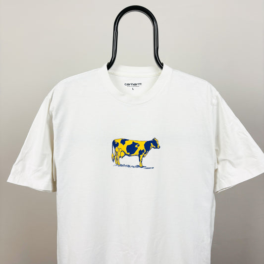 00s Carhartt Ranch T-Shirt White Large