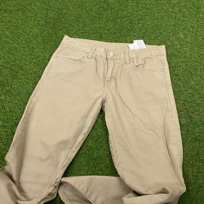 Retro Carhartt Trousers Joggers Brown Small