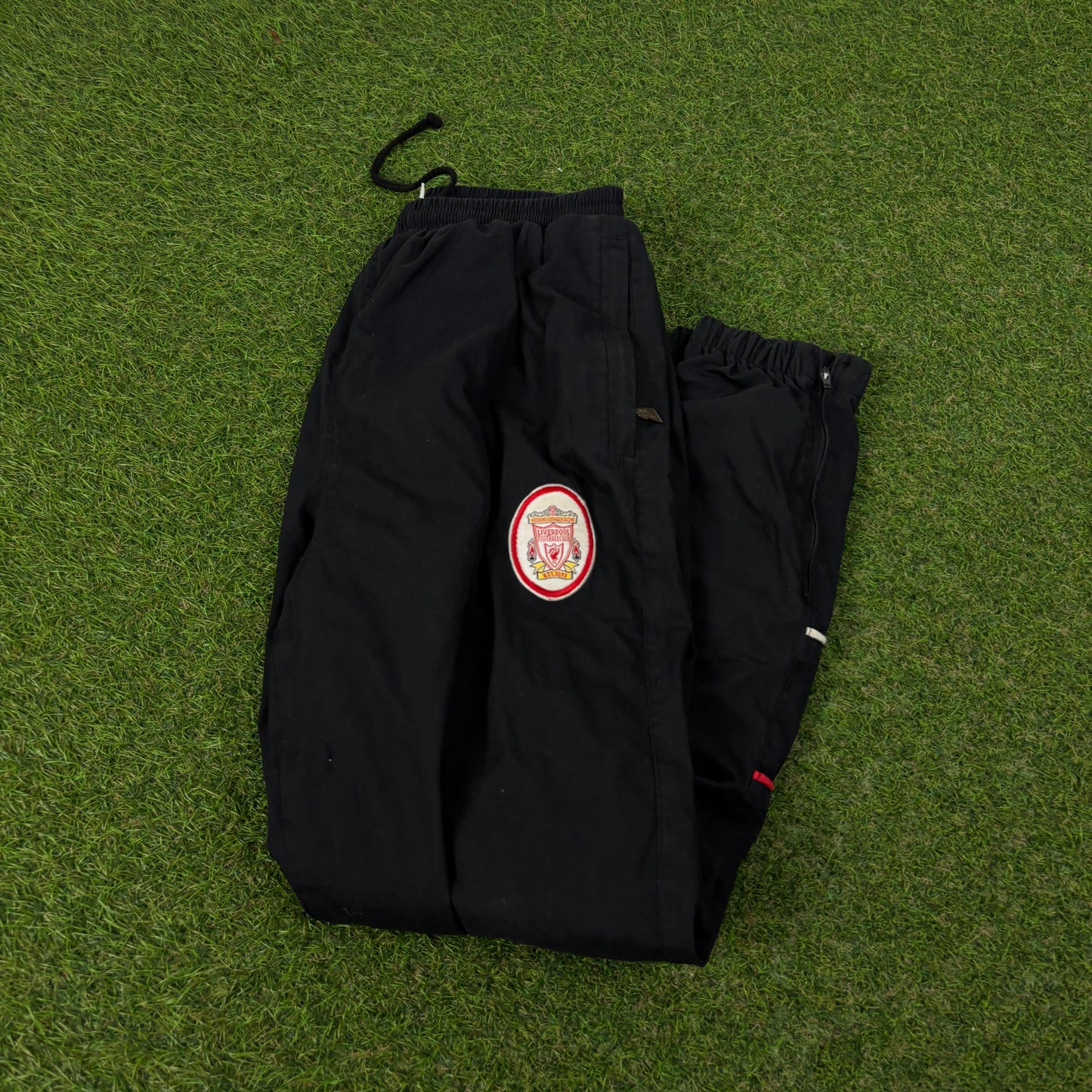 90s Reebok Liverpool Joggers Black XS
