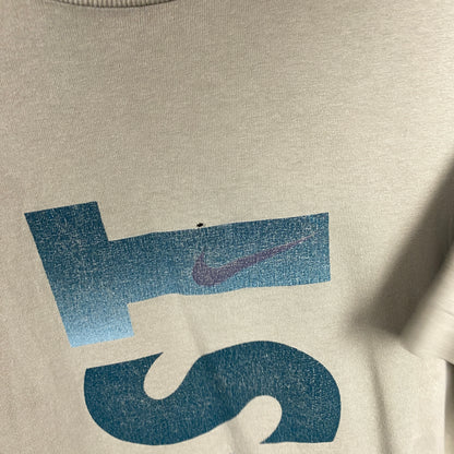 90s Nike Just Do It T-Shirt Brown Medium