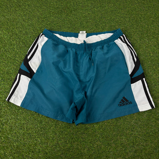 90s Adidas Shorts Green XL