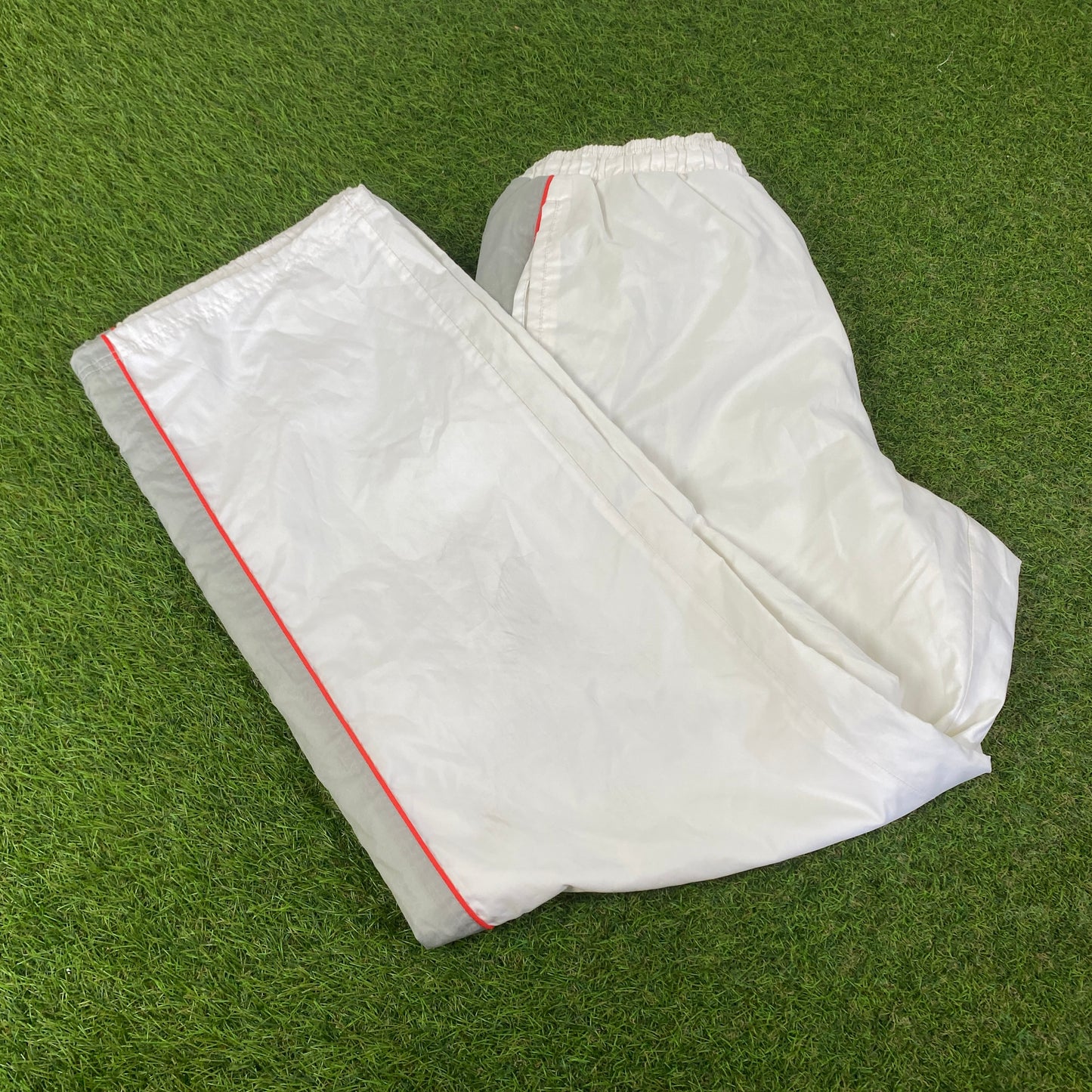 90s Nike Hex Joggers White Large