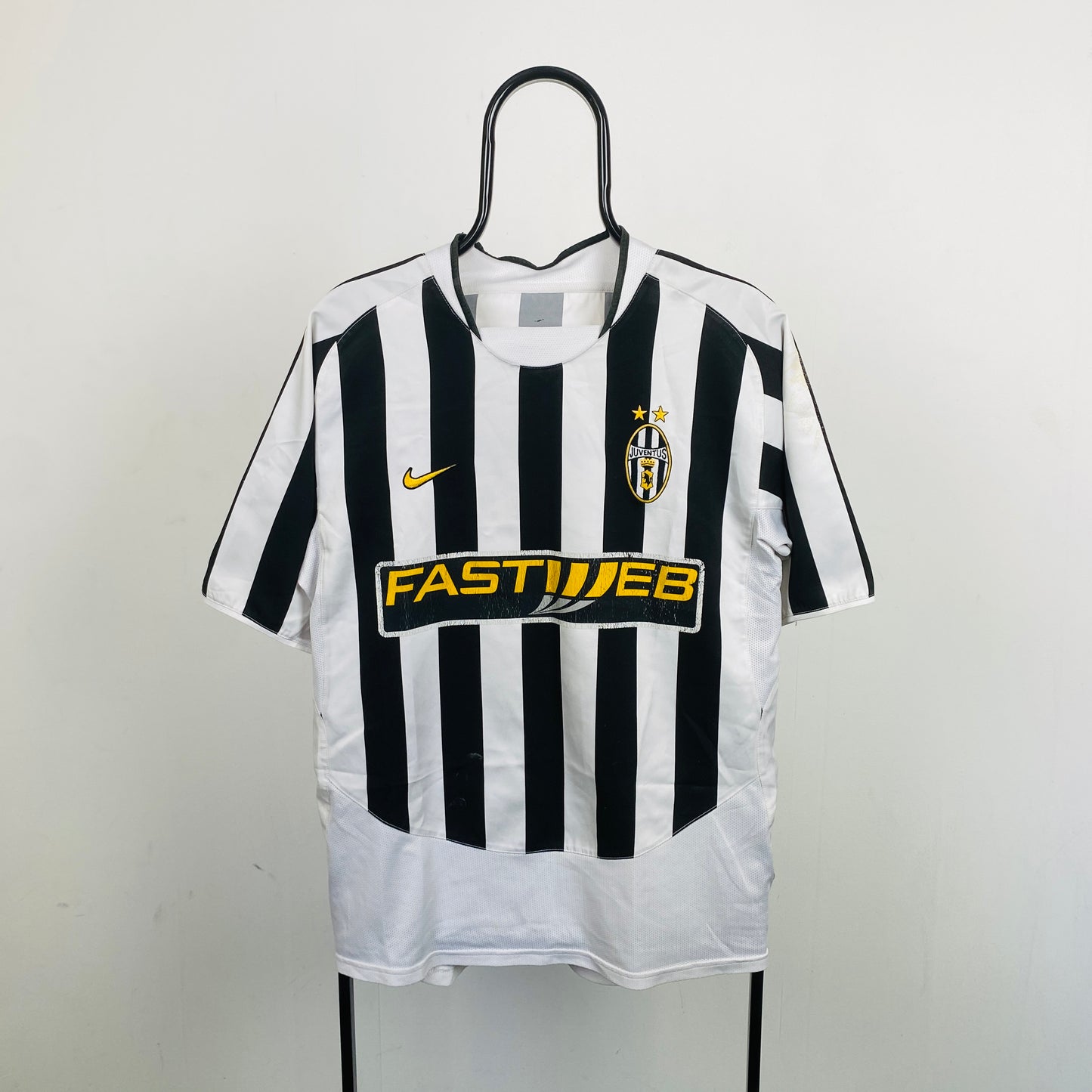 00s Nike Juventus Football Shirt T-Shirt White Small