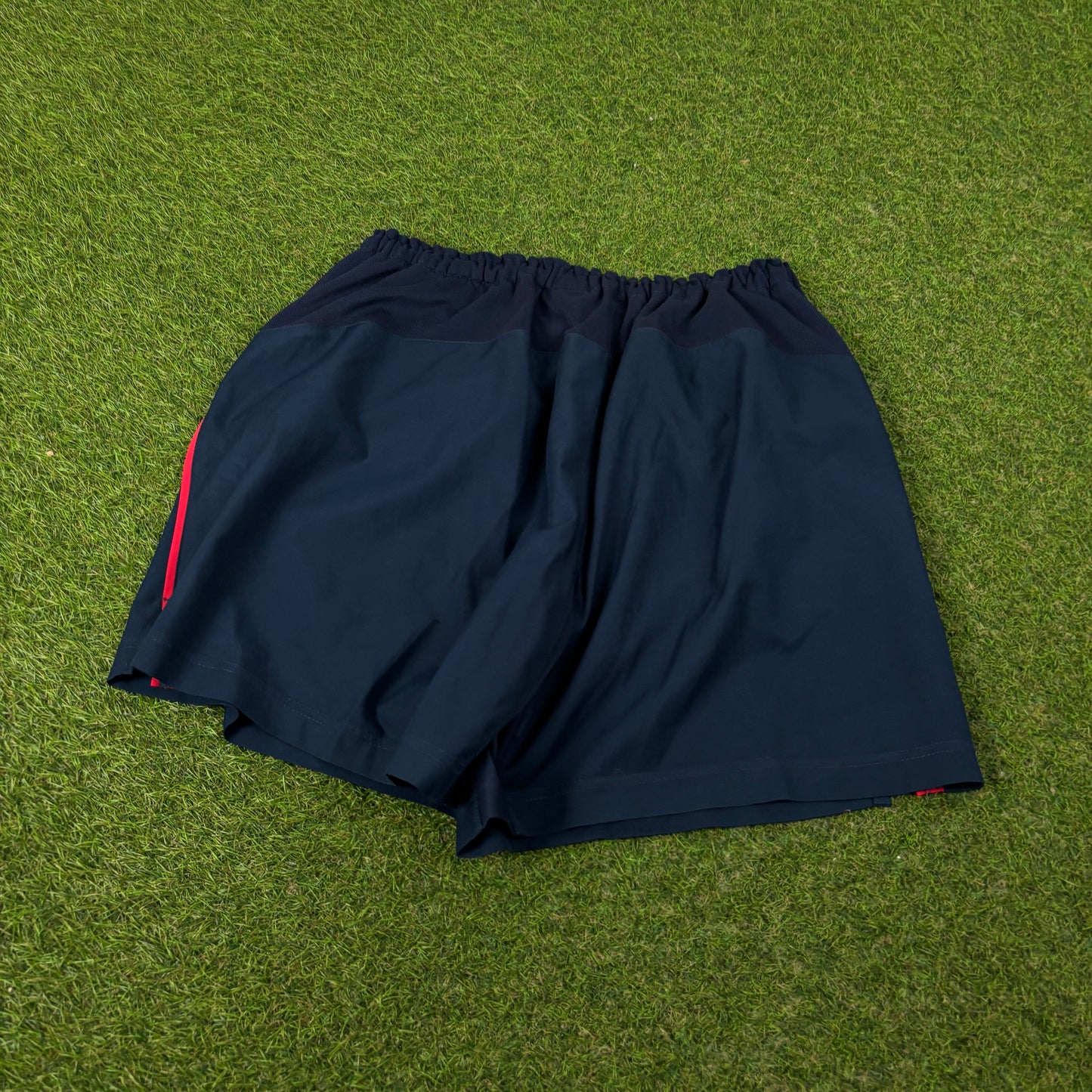 00s Nike Arsenal T90 Football Shorts Blue Large