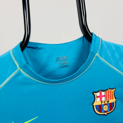 00s Nike Barcelona Sweatshirt Blue XS