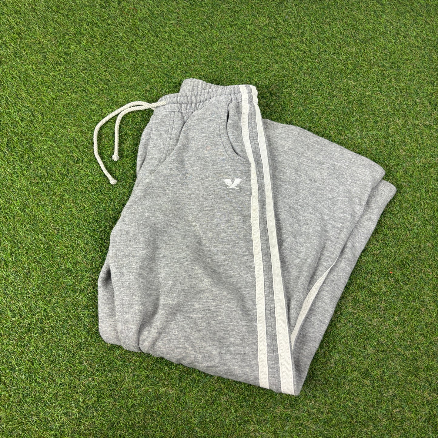 90s Piping Cotton Joggers Grey XS
