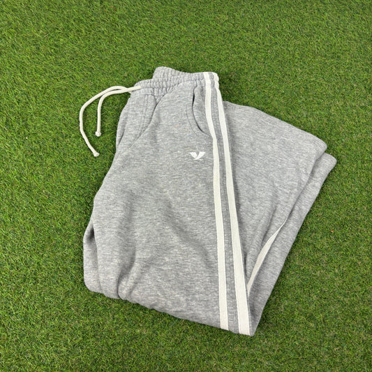 90s Piping Cotton Joggers Grey XS