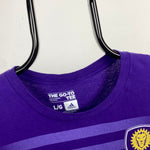 00s Adidas Orlando City T-Shirt Purple Large