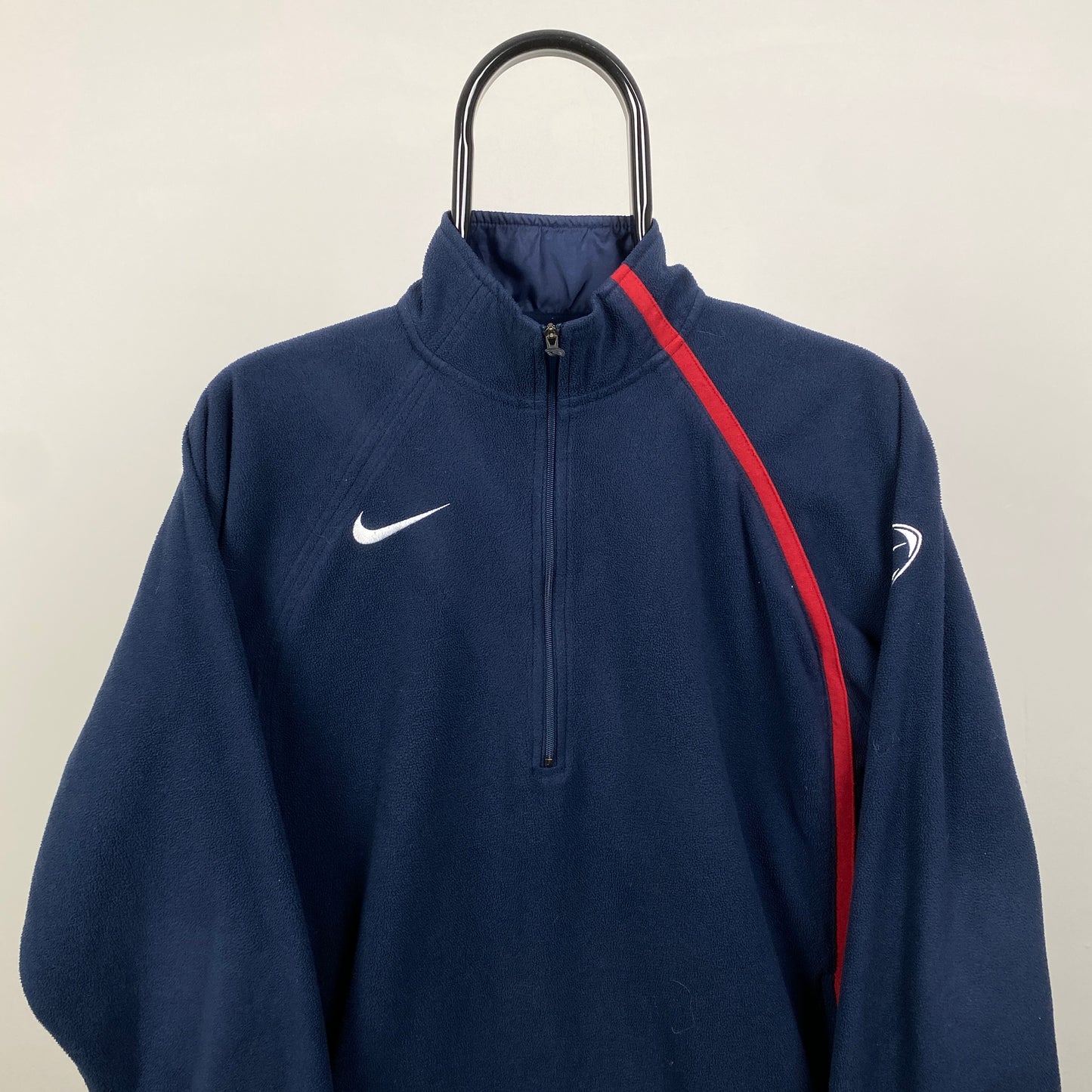 00s Nike Fleece Sweatshirt Blue Small