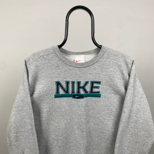 90s Nike Sweatshirt Grey Womens Large