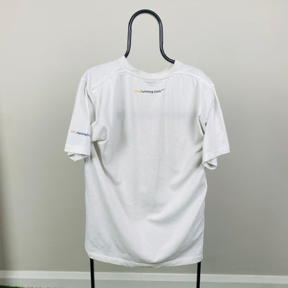 00s Nike Helsinki Marathon T-Shirt White Medium