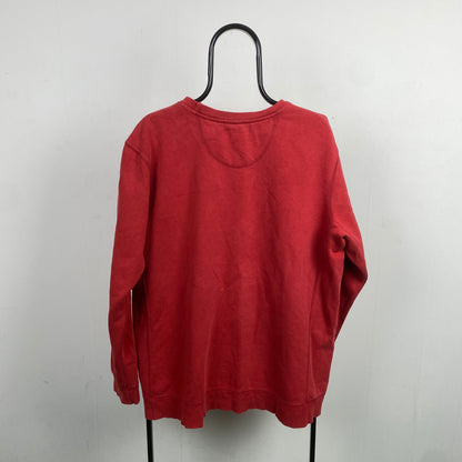 00s Nike Heavyweight Sweatshirt Red Large