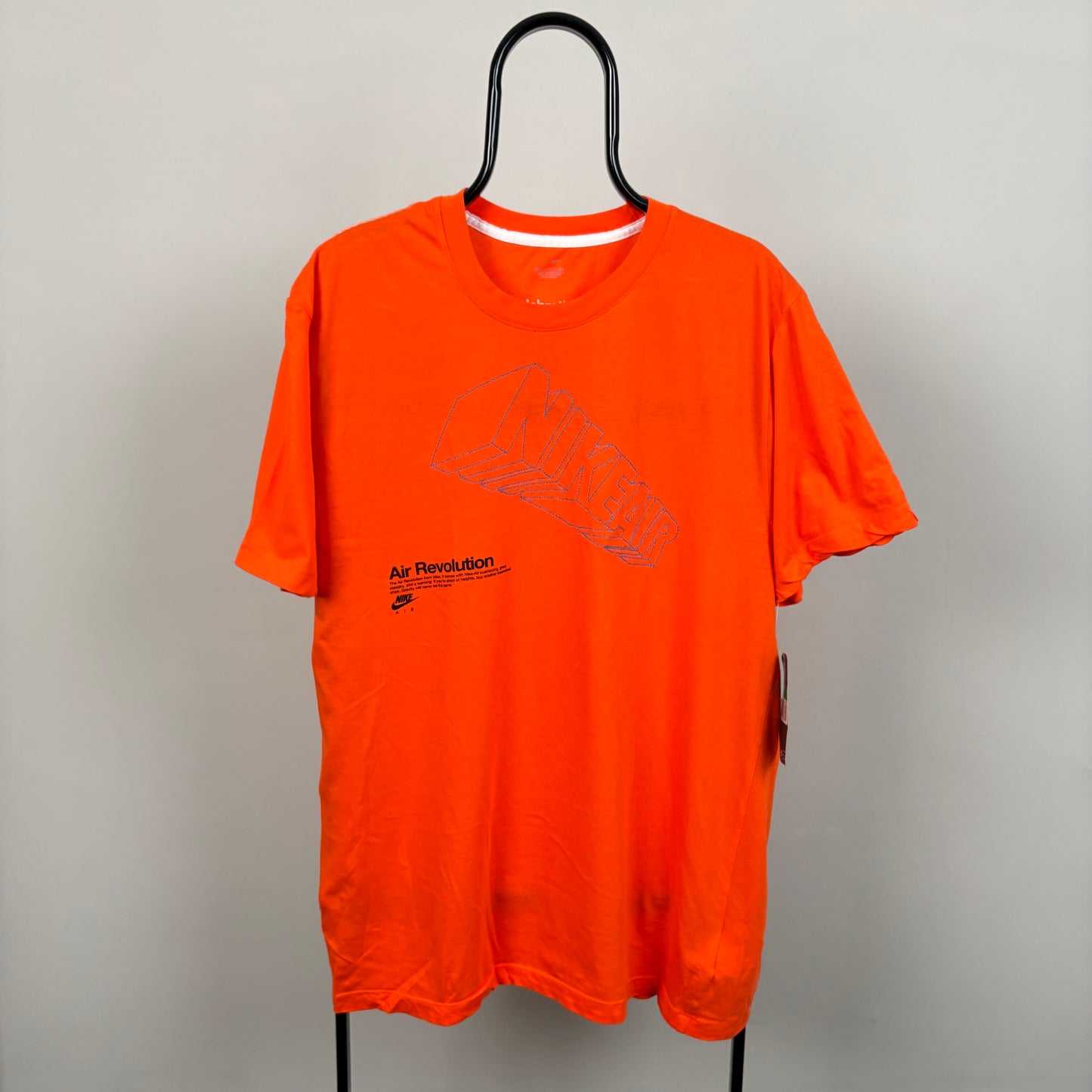 00s Nike Air T-Shirt Orange XL