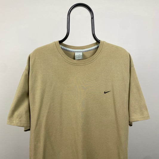 00s Nike T-Shirt Brown XXL