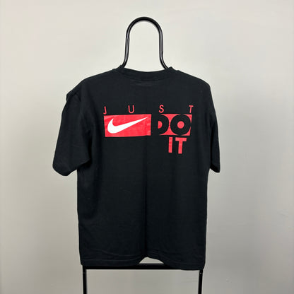 90s Nike Just Do It T-Shirt Black Small