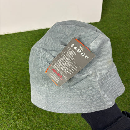 00s Nike Reversible Plaid Bucket Hat Blue