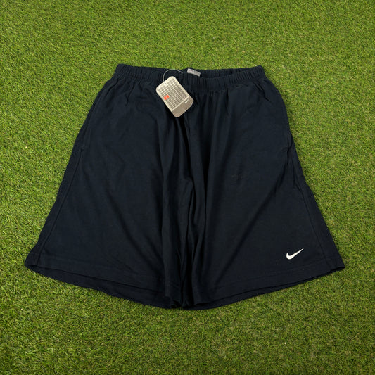 00s Nike Cotton Shorts Blue XL