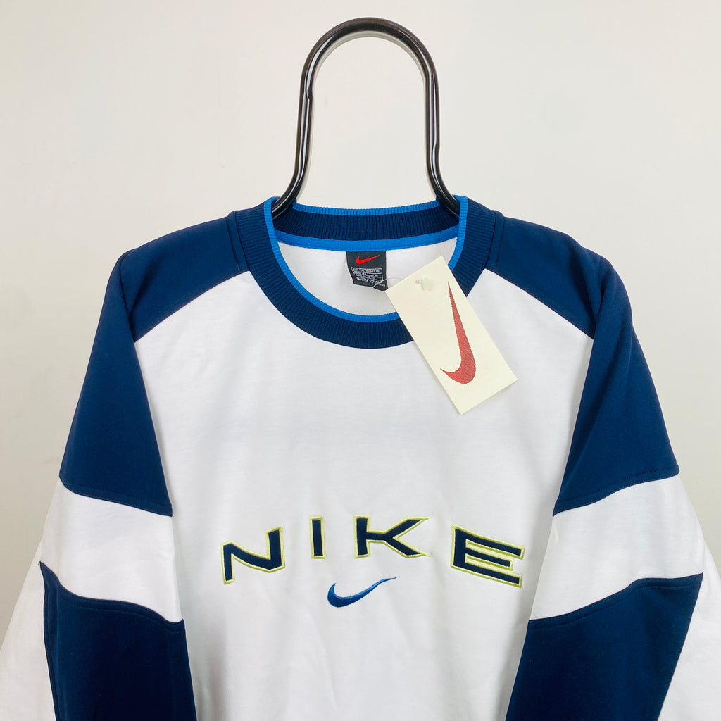 90s Nike Sweatshirt White XXL
