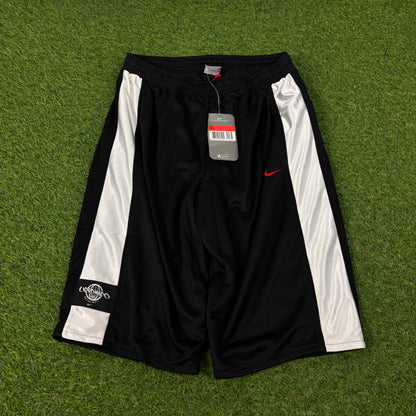 00s Nike Baggy Basketball Shorts Black Small