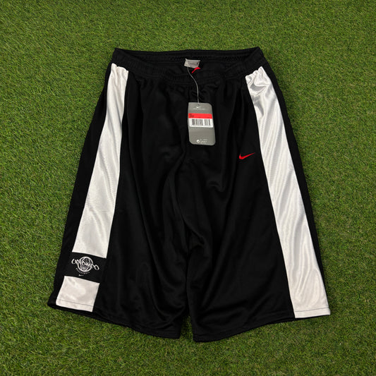 00s Nike Baggy Basketball Shorts Black Small