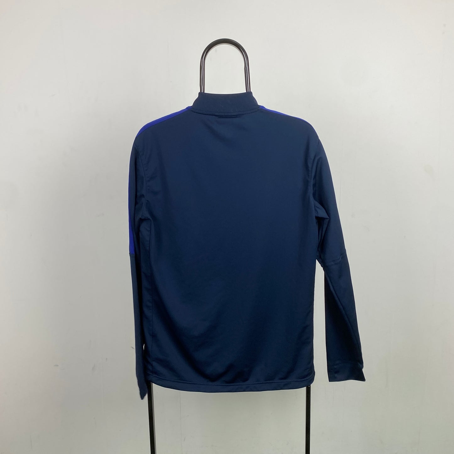 00s Nike Dri-Fit Windbreaker Jacket Blue Medium