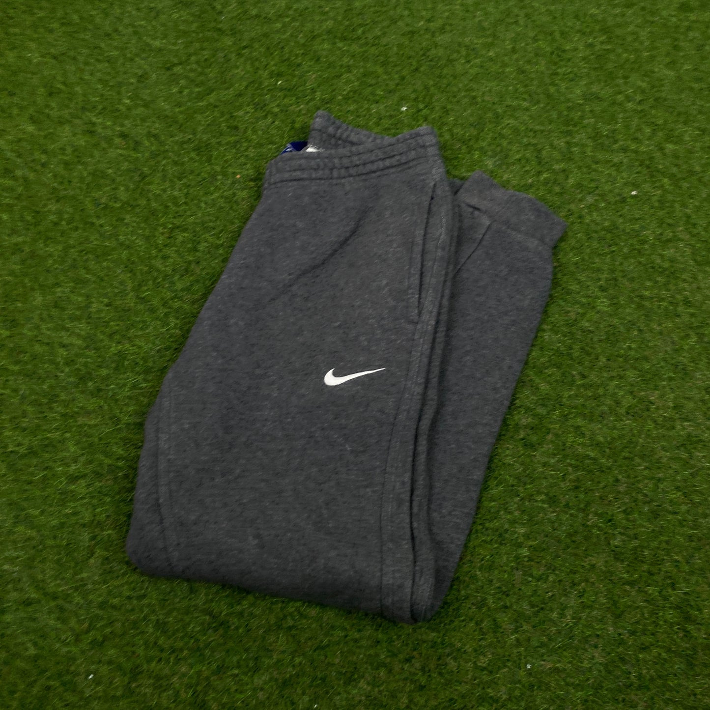 00s Nike Cotton Joggers Grey Small