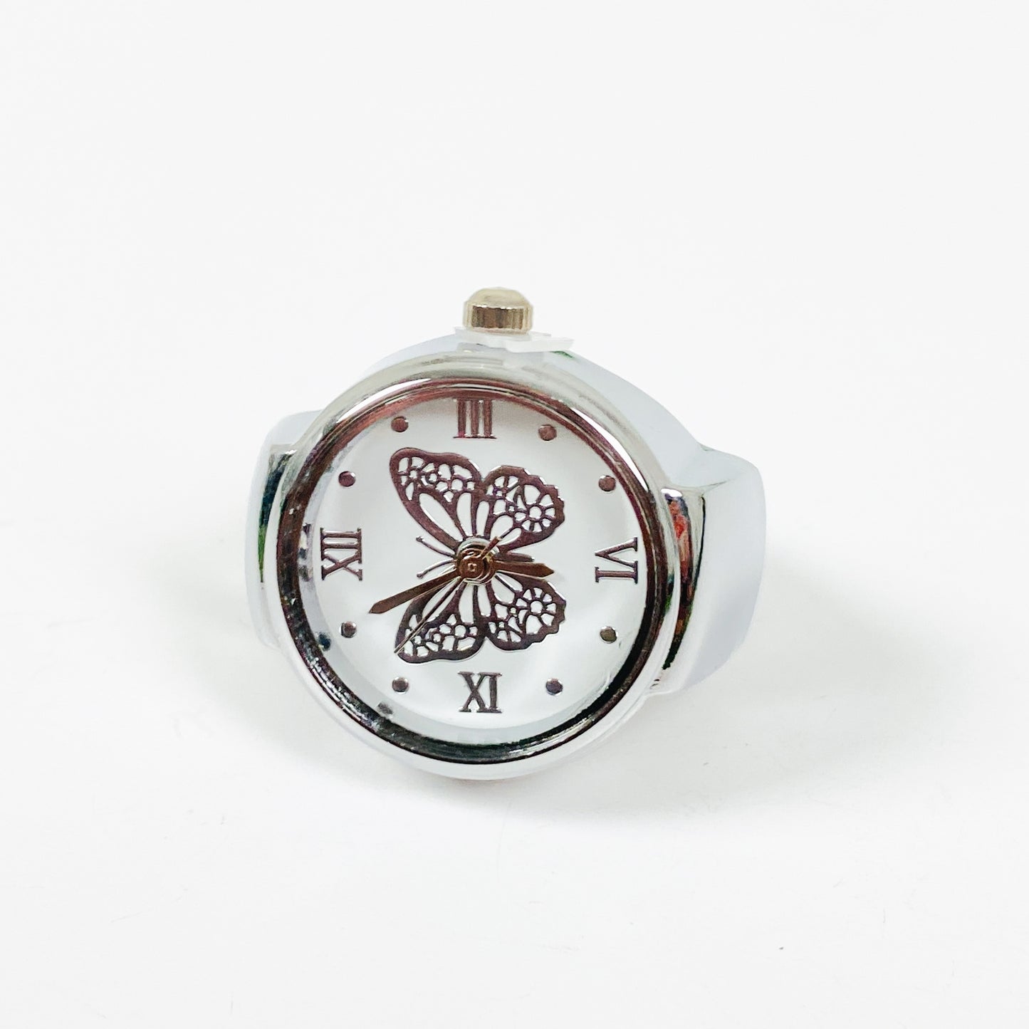 Adjustable Butterfly Watch Ring