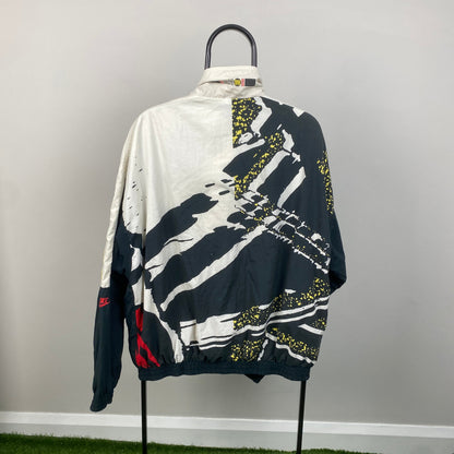 90s Nike Windbreaker Jacket Black Large