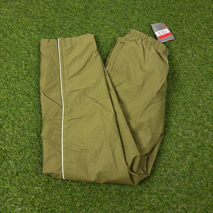 00s Nike Piping Joggers Green XS