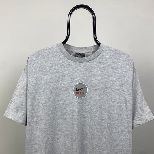 00s Nike Air T-Shirt Grey Large