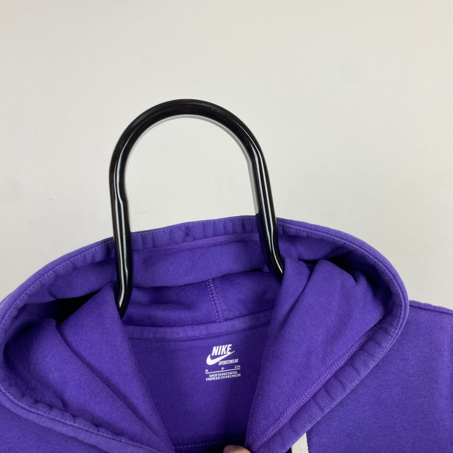 00s Nike Hoodie Purple Small