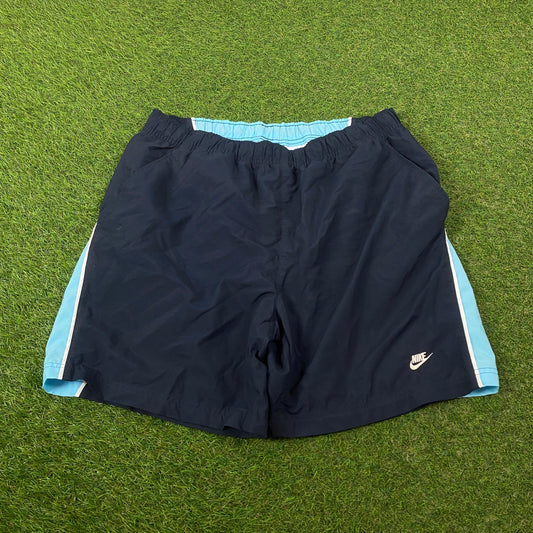 00s Adidas Shorts Blue Large
