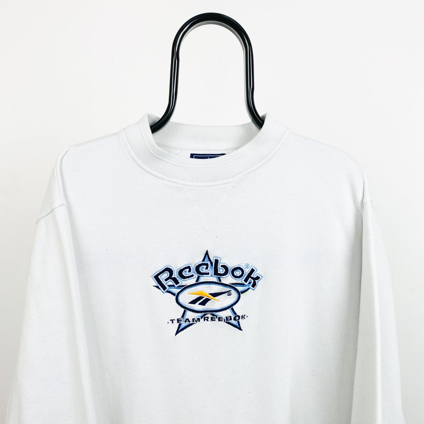 Retro Reebok Sweatshirt White Large