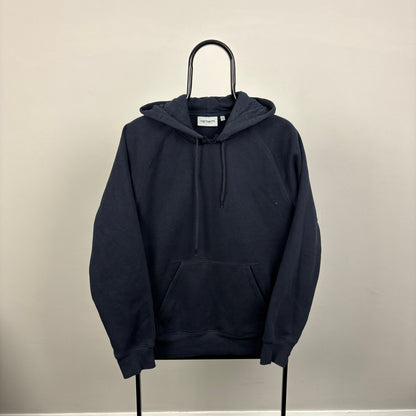 00s Carhartt Hoodie Blue Small