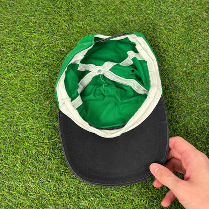 90s Snickers Football Snap Hat Green