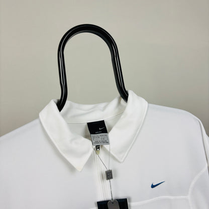 00s Nike Vented Tennis T-Shirt White XXL