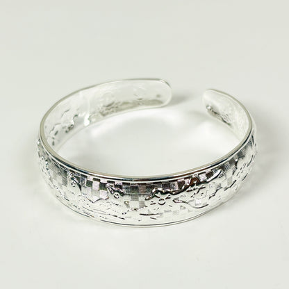 Vintage Bird Bangle Bracelet .925 Silver