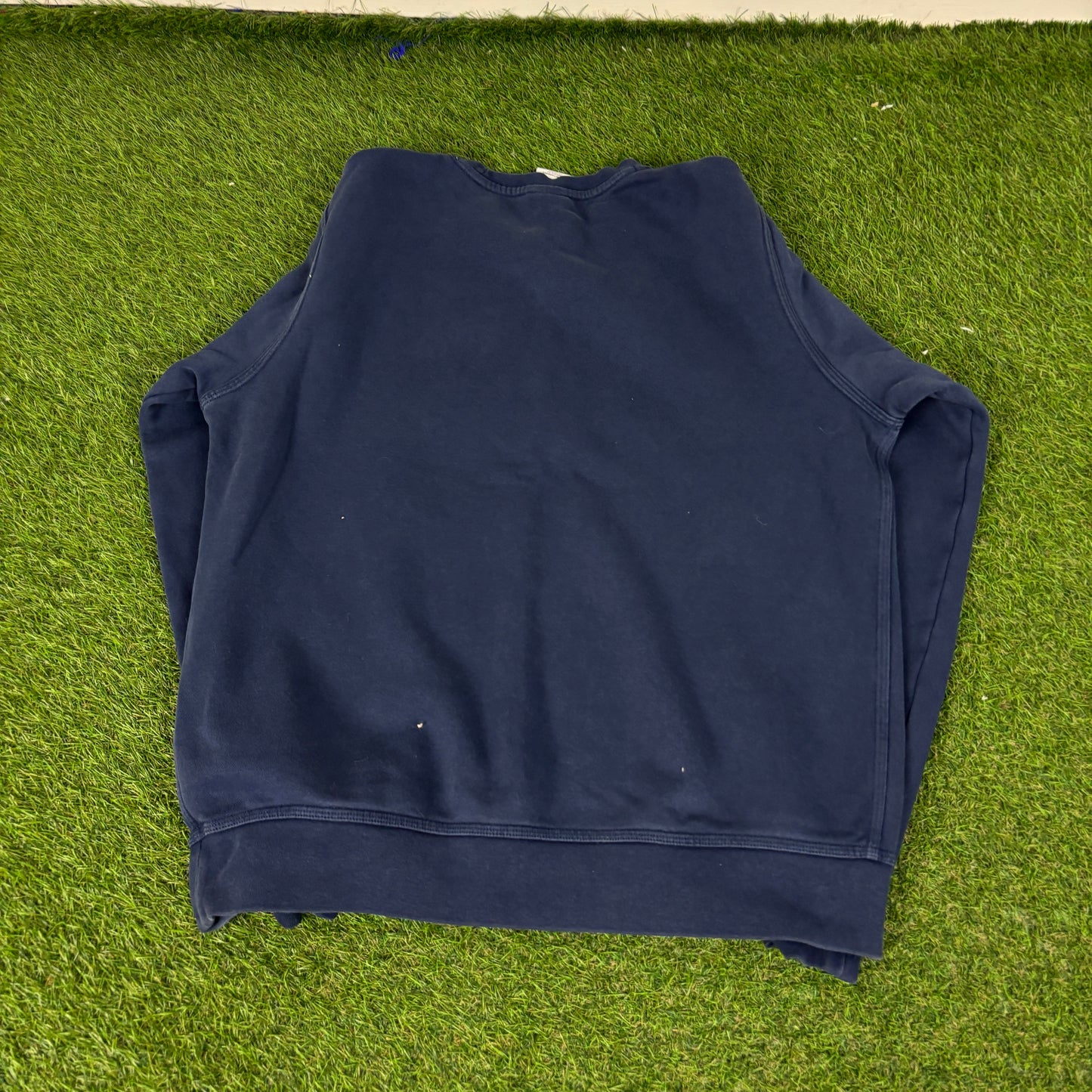 00s Nike Cotton Sweatshirt + Joggers Set Blue Medium