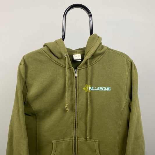 90s Billabong Hoodie Green Women’s Large