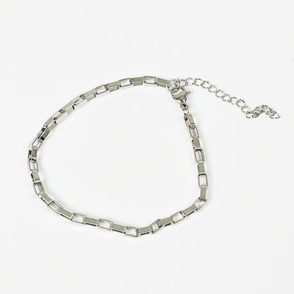 Chain Link Bracelet Silver