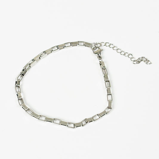 Chain Link Bracelet Silver