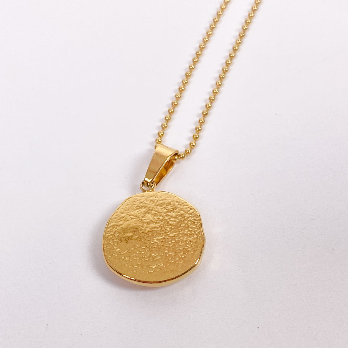 Retro Moon Necklace Chain Gold