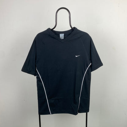 00s Nike Piping T-Shirt Black Medium